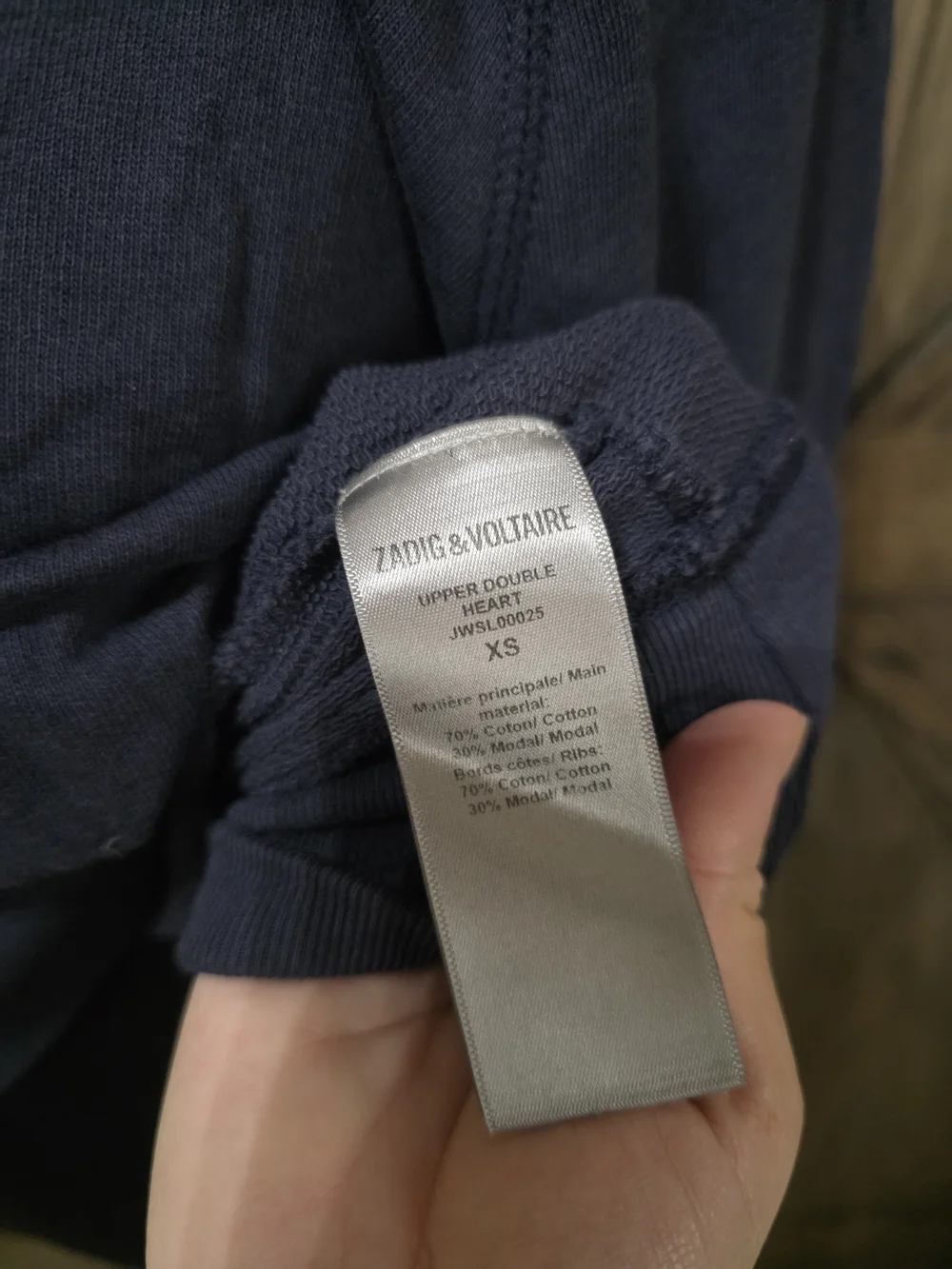 Zadig & Voltaire Heart Sweatshirt - Picture 5 of 5